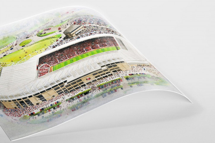 Stadia Art: Stadium Of Light - Poster bestellen - 11FREUNDE SHOP