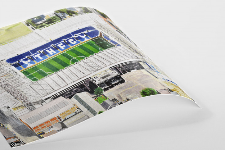 Stadia Art: White Hart Lane (1) - Poster bestellen - 11FREUNDE SHOP