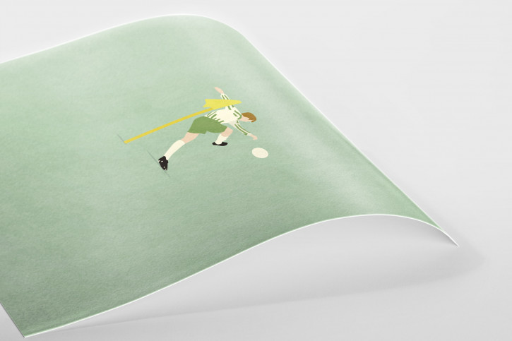 Supermario - Mario Basler Werder Poster - 11FREUNDE SHOP