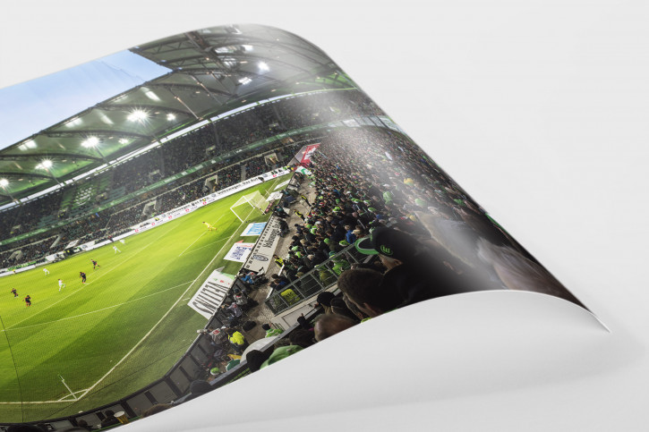 Wolfsburg (2015) - Stadionfoto als Wandbild - 11FREUNDE SHOP