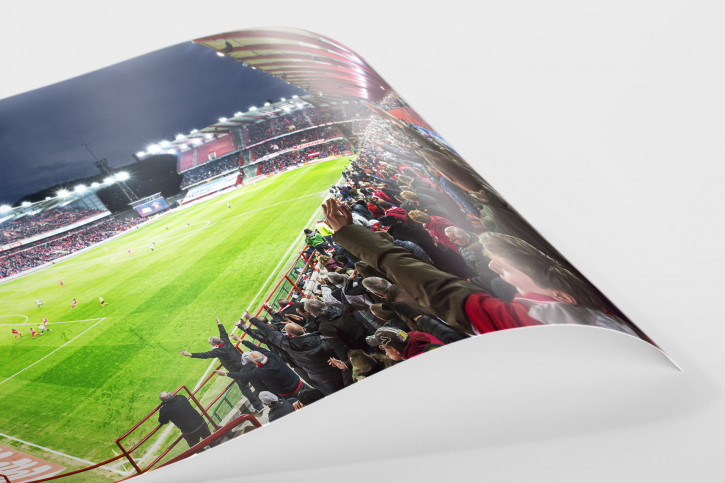 Lüttich - Stadion Wandbild Maurice-Dufrasne-Stadion - 11FREUNDE SHOP