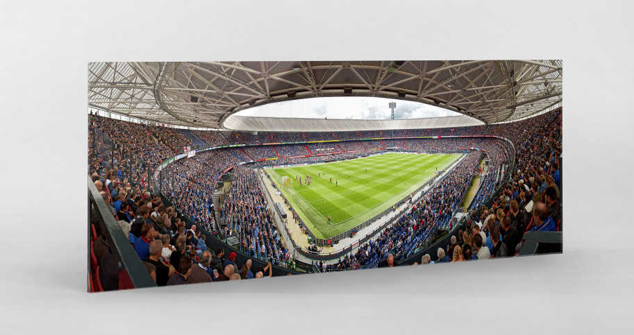 Rotterdam - Stadion Wandbild Feyenoord-Stadion (De Kuip) - 11FREUNDE SHOP