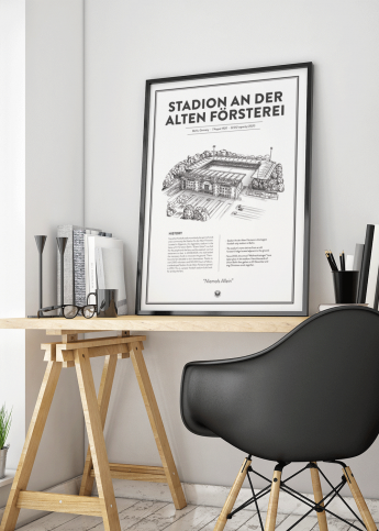 Stadium Posters by Fans Will Know: Berlin (Union)