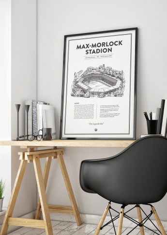 Stadium Posters by Fans Will Know: Nürnberg