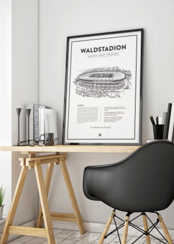 Stadium Posters by Fans Will Know: Frankfurt