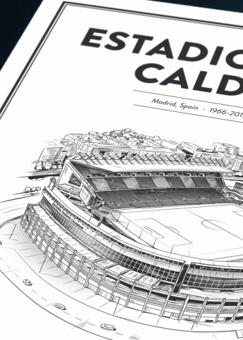 Stadium Posters by Fans Will Know: Madrid (Atlético) 1