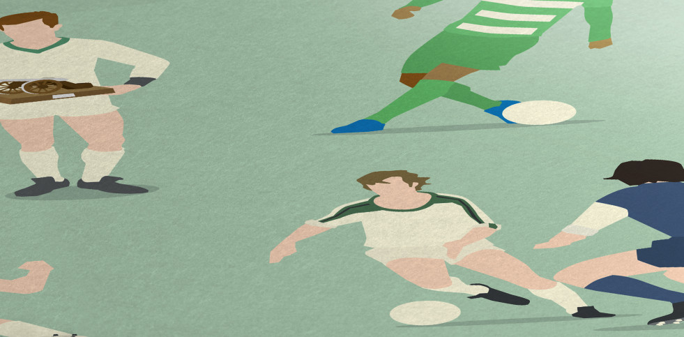 Gladbach Legends - Fußball Poster Hands Of God