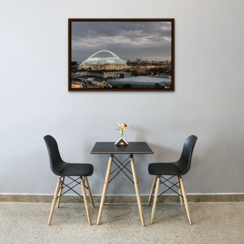 Moses-Mabhida-Stadion bei Dämmerung - 11FREUNDE BILDERWELT