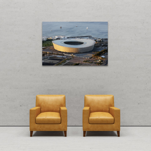 Cape Town Stadium und Segelboote - 11FREUNDE BILDERWELT