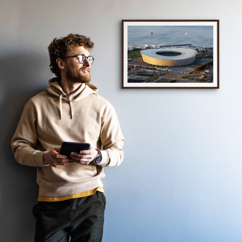 Cape Town Stadium und Segelboote - 11FREUNDE BILDERWELT