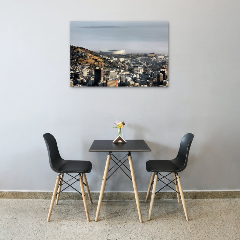 Cape Town Stadium mit Stadt und Meer - 11FREUNDE BILDERWELT
