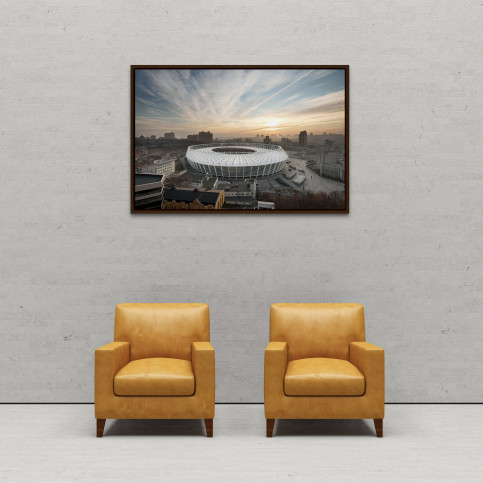 Himmel über dem Olympiastadion Kiew - 11FREUNDE BILDERWELT