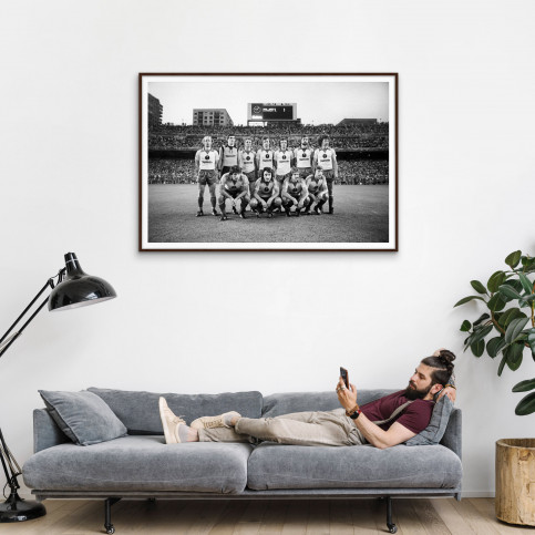 11FREUNDE SHOP - Fußball Foto Wandbild - Braunschweig im Bernabeu