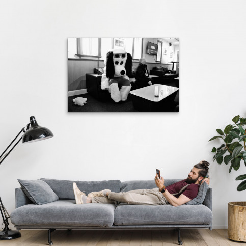 Melancholisches Maskottchen - Fußball Wandbild - 11FREUNDE SHOP