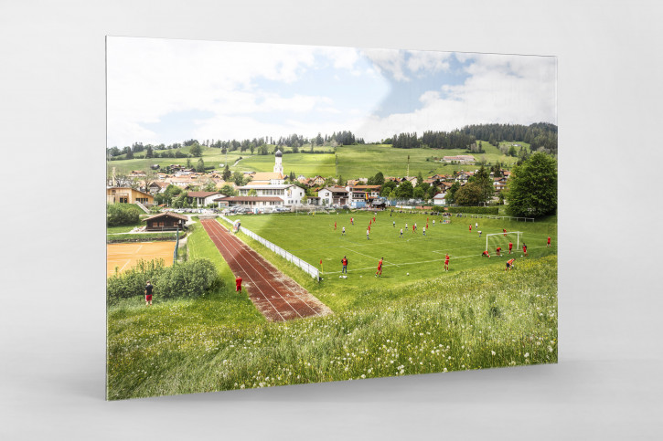 Amateurkick im Grünen