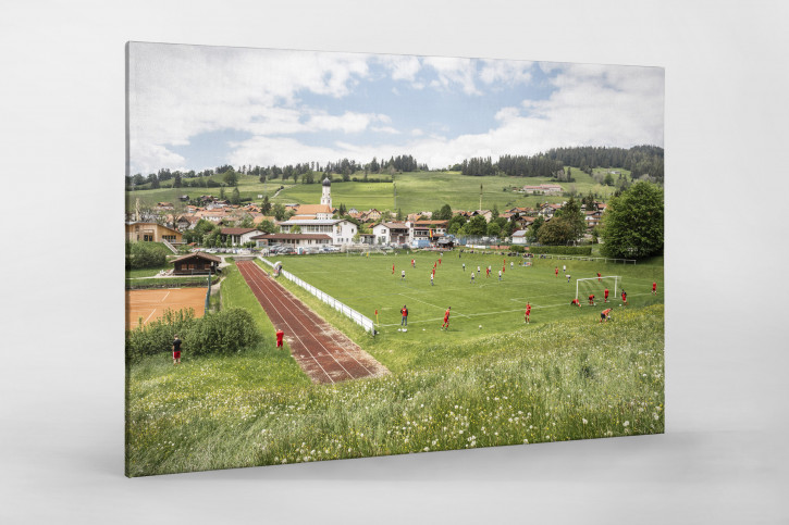 Amateurkick im Grünen