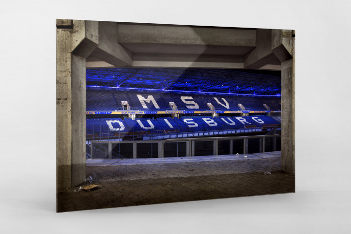 Duisburger Sitzschalen (1) - MSV Duisburg Foto von Christoph Buckstegen als Wandbild