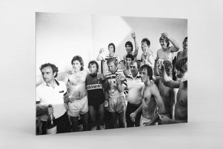 Der HSV feiert die Meisterschaft 1983