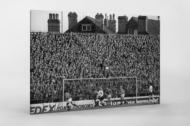 City Ground in Schwarzweiß - Nottingham Forest vs. Bolton Wanderers
