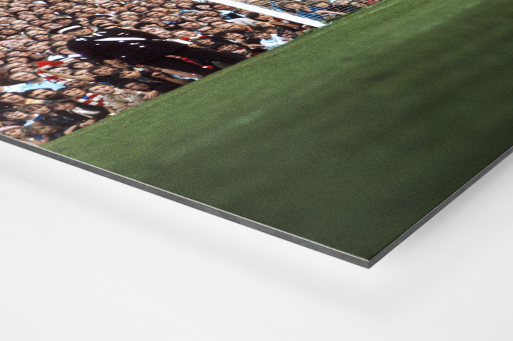 Fans hinter dem Torwart - Fußball Wandbild - 11FREUNDE SHOP