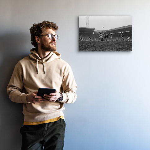Spielszene aus Old Trafford - Wandbild
