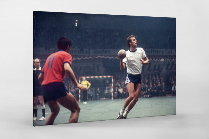 Handball Europapokal 1971 - Wandbild VfL Gummersbach vs. Steaua Bukarest