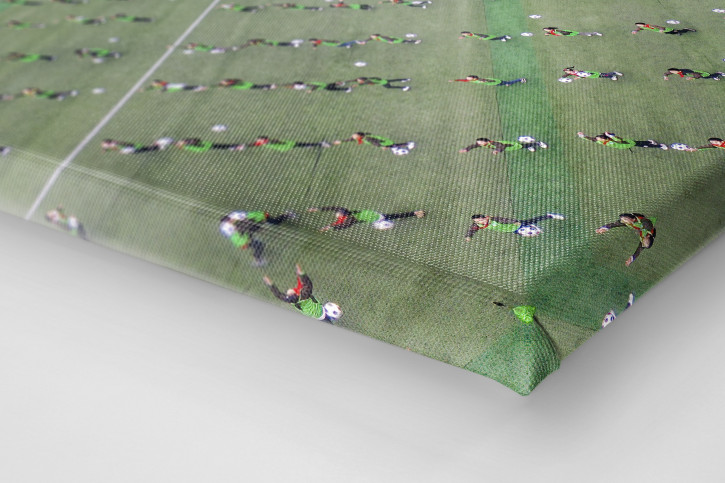 Grundschulfußball in China - Wandbild 