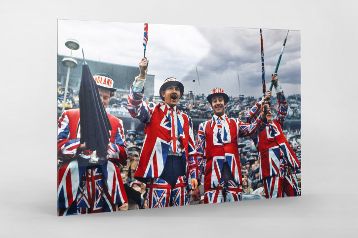 England Fans 1972 - Olympiastadion Berlin Playoffs EM-Qualifikation