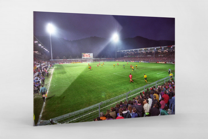 Flutlicht in Freiburg 1994 - SC Freiburg Wandbild