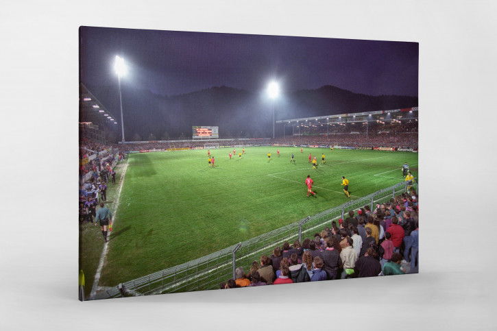 Flutlicht in Freiburg 1994 - SC Freiburg Wandbild