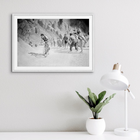 Ferdy am Col d'Izoard 1954 - Wandbild
