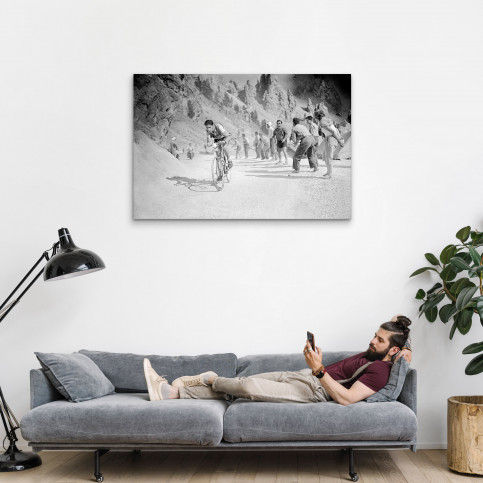 Ferdy am Col d'Izoard 1954 - Wandbild