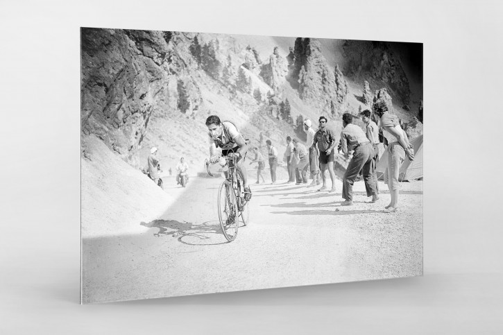 Ferdy am Col d'Izoard 1954 - Wandbild