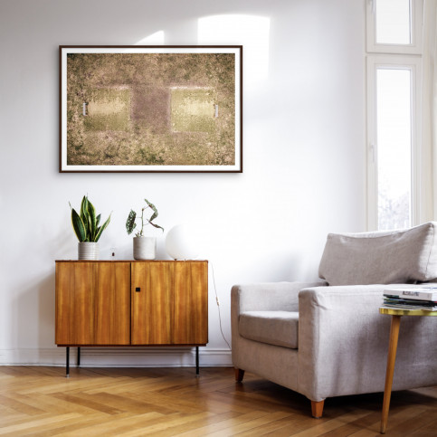 Zwei Seiten, eine Leidenschaft - Wandbild