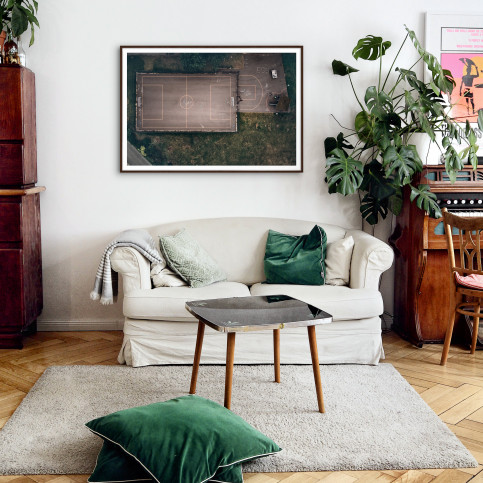 Kick Playing Games - Wandbild