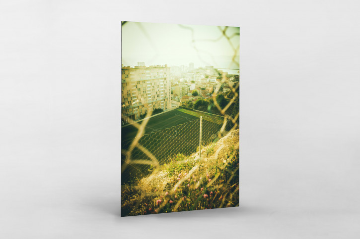 Wandbild: Behind the Fence - Stade Francis Di Giovanni in Marseille - Olli Mueller Photography