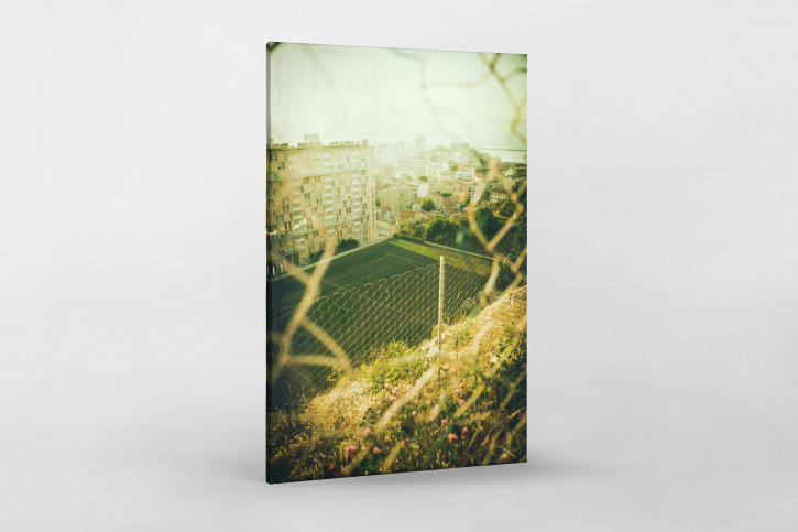 Wandbild: Behind the Fence - Stade Francis Di Giovanni in Marseille - Olli Mueller Photography