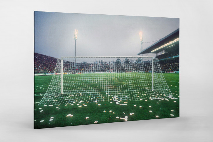Flutlicht im Bökelbergstadion 1982 - Wandbild