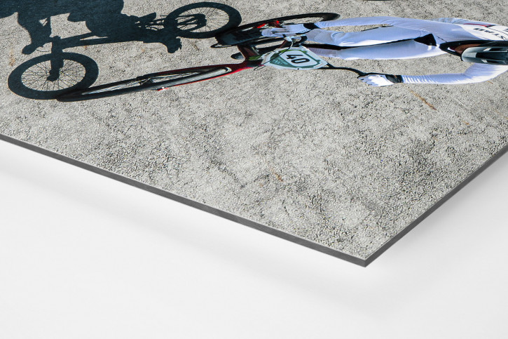 Schatten-Biker - Wandbild