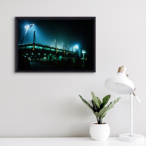 Ulrich Haberland Stadion bei Flutlicht - Stadionfotografie aus Leverkusen