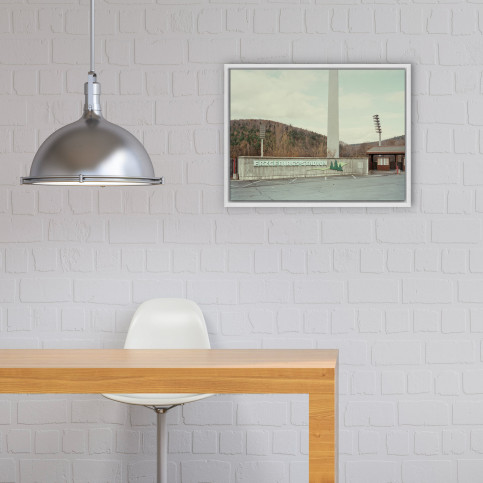 Witness of Glory Times: Aue - Markus Wendler - Stadion Foto als Wandbild
