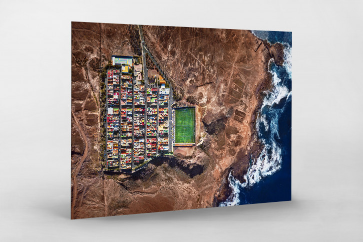 Fußballplatz auf Gran Canaria - Foto Sébastien Nagy - Wandbild
