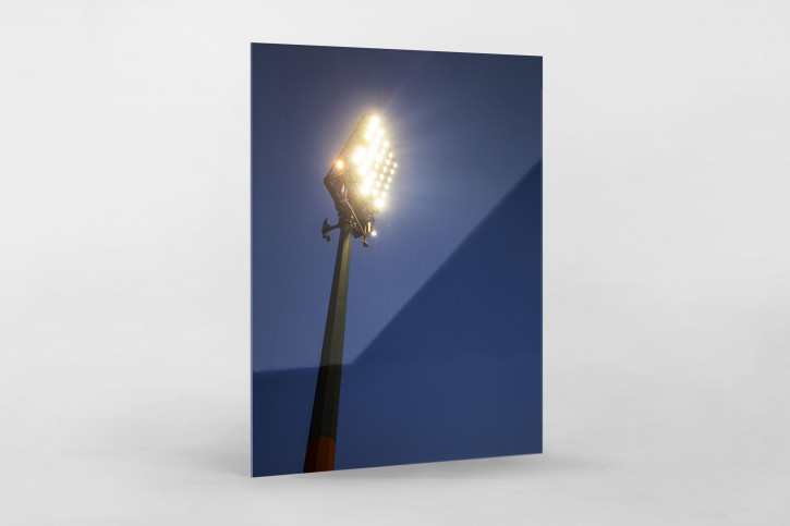 Flutlichtmast am Böllenfalltor - Darmstadt 98 Foto als Wandbild
