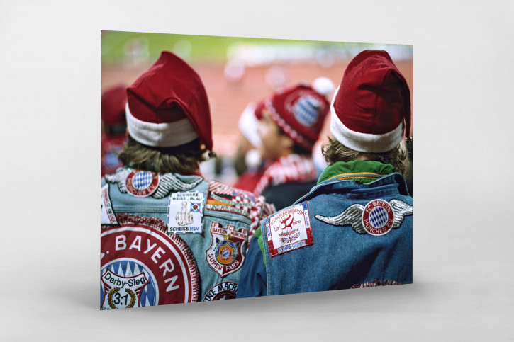 Weihnachtsmänner in Kutten - Christoph Buckstegen Foto als Wandbild