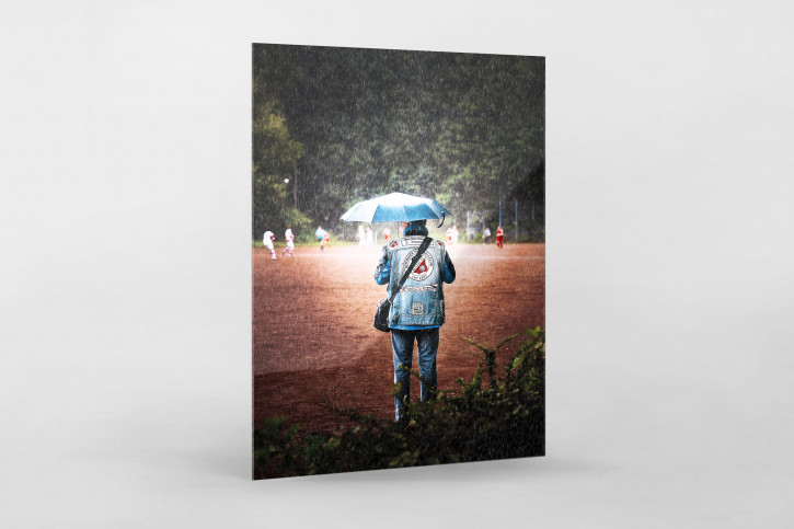 Altona-Fan im Regen - Foto Fußballfan Titel Cover 11FREUNDE Ausgabe #155