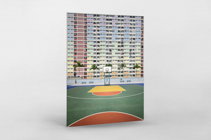 Basketball Court in Hongkong - Sébastien Nagy Wandbild