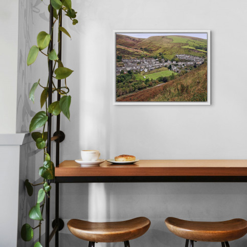 Blick auf den Blandy Park in Südwales - Wandbild Die ganze Welt ist ein Spielfeld