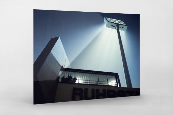 Flutlicht über dem Ruhrstadion 1994 (1)