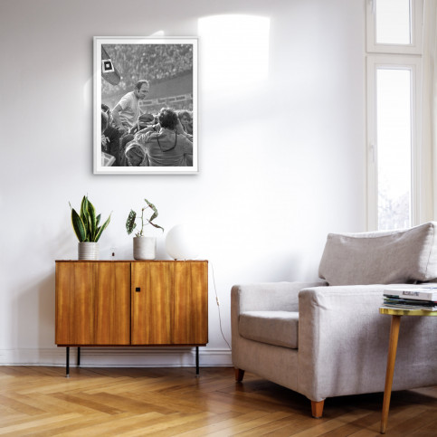 Uns Uwe wird getragen - Wandbild