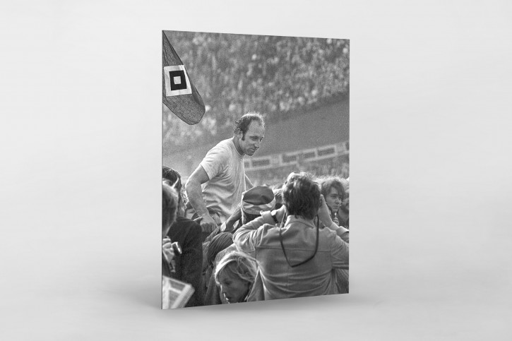 Uns Uwe wird getragen - Wandbild